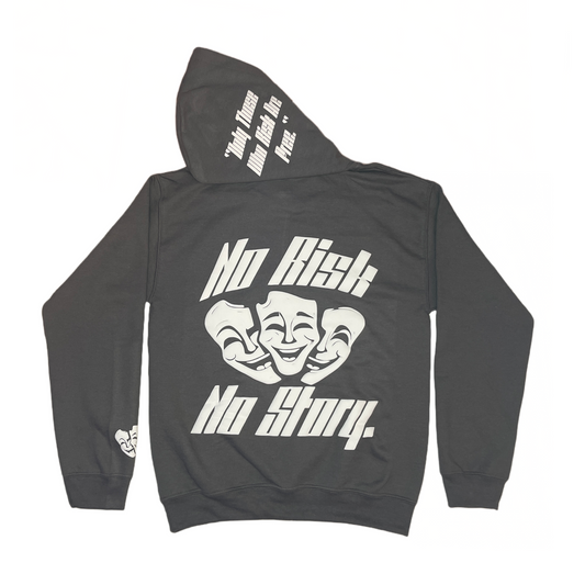 No Regrets Hoodie Grey